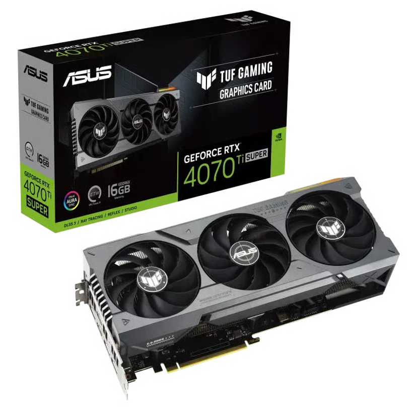 ASUS TUF Gaming GeForce RTX 4070 Ti SUPER 16GB
